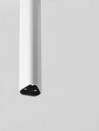 Luces Exclusivas lampa sufitowa LED Tachira 6W 456lm 3000K IP20 wys. klosza 30,5 cm biało/czarna LE44915