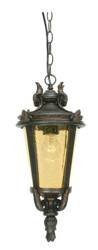 Elstead lampa wisząca zewnętrzna Baltimore E27 brązowa IP23 BT8-L