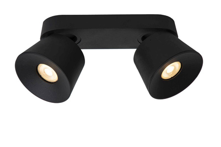 Lucide kinkiet (reflektorki) Trigono 2xGU10 czarny 09935/02/30
