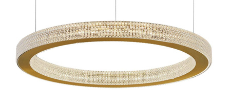 Luces Exclusivas lampa wisząca LED Montt 40W 2139lm 3000K mosiężna LE41697