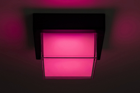 Rabalux plafon Durbe LED 10W 790lm 3000-6500K RGB/Wi-Fi/Bluetooth czarny IP54 7247