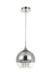 Maytoni lampa wisząca Fermi E27 Ø20cm nikiel P140-PL-110-1-N