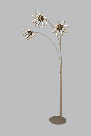 Aviano Lighting lampa podłogowa LED Salo ściemnialna 24W 2400lm 3000K wys. 168 cm piaskowa 3033-313