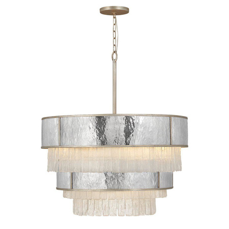 Quintiesse lampa wisząca Reverie 12xE14 złoto/szara QN-REVERIE-12P-CPG