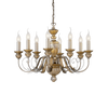Ideal Lux żyrandol / lampa wisząca Firenze 8xE14 złota 020839