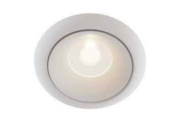 Maytoni oczko stropowe Yin GU10 Ø9,8cm białe DL030-2-01W