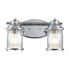 Quintiesse kinkiet łazienkowy Ashland Bay 2xE27 chrom IP44 QN-ASHLANDBAY2-PC-BATH