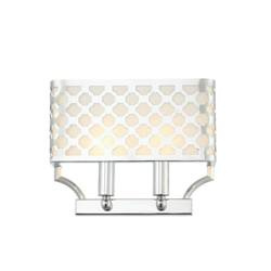 Orlicki Design kinkiet Verno Parette 2xE14 biały/chrom OR84597