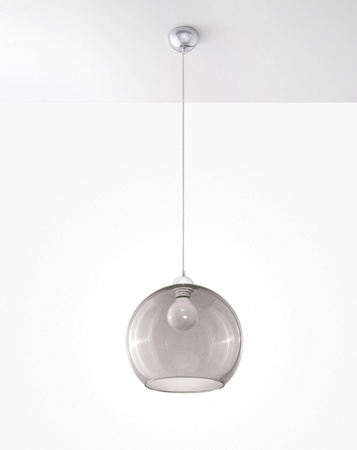 Sollux lampa wisząca Ball E27 grafitowa SL.0250