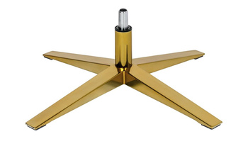 King Home Noga i uchwyt fotel EGG SZEROKI GOLD - stal lakierowana na złoty połysk SKŁ000114