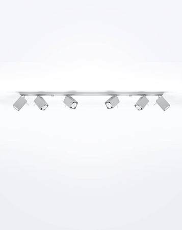 Sollux plafon Merida 6l 6xGU10 szary SL.0462