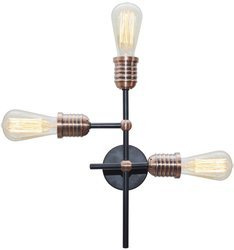 Candellux plafon Kirimu 3xE27 czarny 33-66893