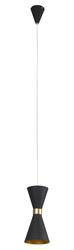 Maxlight lampa wisząca LED Cornet 5W 300lm 3000K czarno/złota P0330