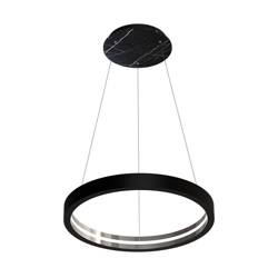 Milagro lampa wisząca LED Cassiopeia 8,5W 680lm 3000K czarna/chrom MZ5043