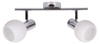 Candellux kinkiet (reflektorki) Turno 2xE14 biały/chrom 92-94202