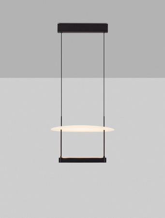 Luces Exclusivas lampa wisząca LED Tiraque ściemnialna 29W 1650lm 2700K IP20 czarna LE44632