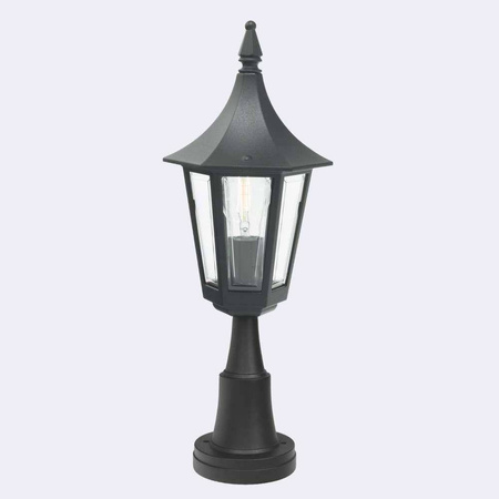 Norlys lampa stojąca zewnętrzna Rimini E27 47cm czarna IP54 250BL