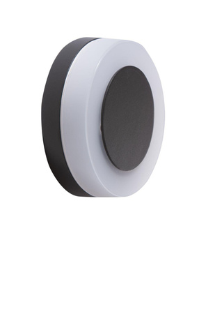 Azzardo kinkiet zewnętrzny LED Enok Round Wall 9W 3000K szary IP65 AZ4460