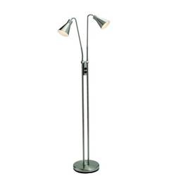 Markslojd lampa podłogowa Odense 2xE14 chrom 150cm 102241