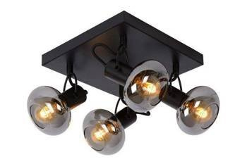 Lucide plafon (reflektorki) Madee 4xE14 czarny 17993/14/30