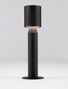 Luces Exclusivas lampa stojąca zewnętrzna LED Huancayo Ø 9 cm 6W 277lm 3000K IP65 wys. 29,5 cm czarna LE73758