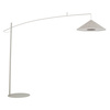Nowodvorski lampa stojąca Poise A E27 1x25W wys. 240 cm szara 11686