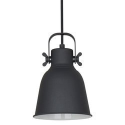 Italux lampa wisząca Lavare E27 czarna/biała MD-HN82608-1-BK+WH