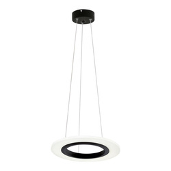 Milagro lampa wisząca LED Cosmo 12W 840lm 4000K czarna ML345