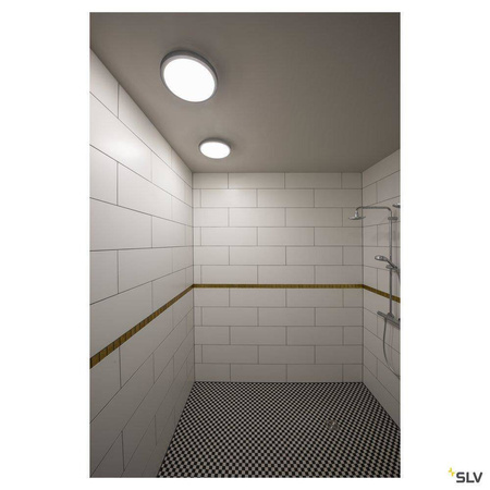 SLV plafon zewnętrzny LED Ainos 22W 1430lm 3000K biało/antracytowy IP44 229975