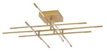 Luces Exclusivas plafon LED Bell 12x(4W 280lm 3000K) 48W 3360lm złoty LE41344