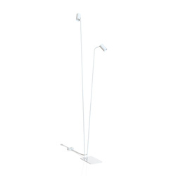 Nowodvorski lampa podłogowa Mono II 2xGU10 biała 212cm 7705