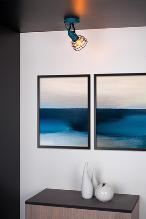 Lucide kinkiet Paulien 1xE27 60W niebieski 08927/01/35