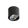 Azzardo plafon techniczny Alix G5.3/QR111 czarny Ø13cm AZ1357