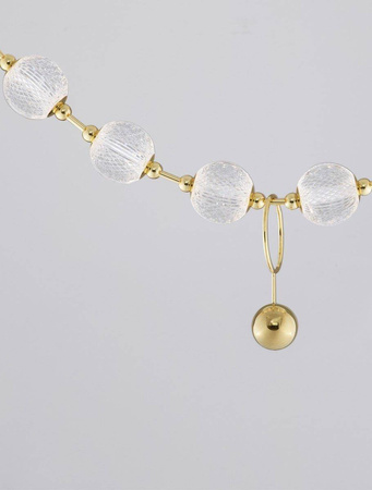 Luces Exclusivas lampa wisząca LED Cana 50,4W 3229lm 3200K złota LE42696