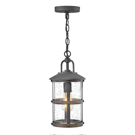Quintiesse lampa wisząca zewnętrzna Lakehouse E27 ocynk/drewniana IP44 QN-LAKEHOUSE8-S-DZ