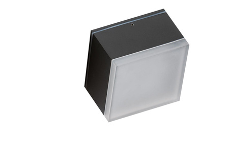 Azzardo plafon zewnętrzny LED Apulia S 10W 3000K szary IP54 AZ4338