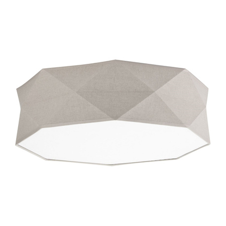 TK Lighting plafon Kantoor 4xE27 beżowy 6195