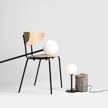 Aldex lampka biurkowa Pinne E14 czarna 35cm 1080B1