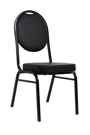 King Home Krzesło bankietowe / konferencyjne HEBE   czarne KH1501100312