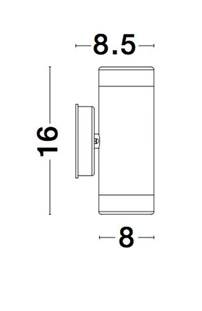 Luces Exclusivas kinkiet zewnętrzny Minatitlan 2xGU10 czarny IP44 LE71602