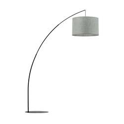 TK Lighting lampa podłogowa Moby E27 czarno/zielona 245cm 5488