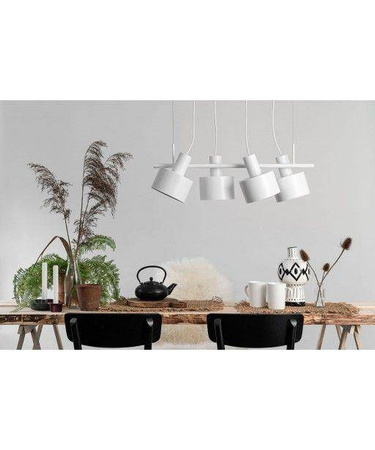 Ummo lampa wisząca Enkel 4 4xE27 biała EN4411P0