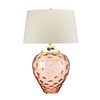 Quintiesse lampka biurkowa Samara 2xE27 + GU10 szaro/pomarańczowy Ø51cm QN-SAMARA-TL-LRG-SLM
