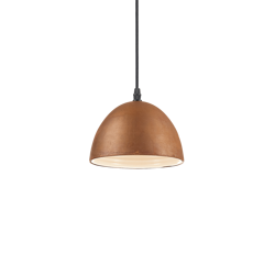 Ideal Lux lampa wisząca Folk E27 brązowa 174204