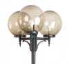 Su-ma latarnia Kule Classic 3xE27 czarna/patyna 190-290cm IP43 OGMWN 3 300 FU