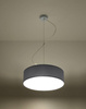 Sollux lampa wisząca Arena 35 2xE27 szara SL.0116