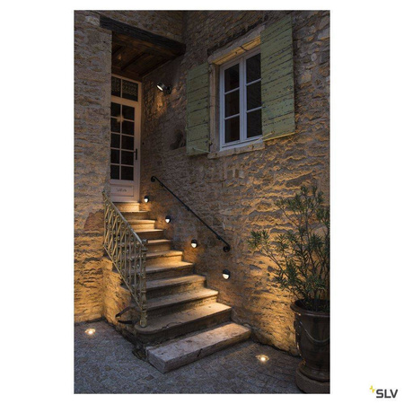 SLV kinkiet zewnętrzny LED Downunder 4,5W 140lm 3000/4000K antracytowy IP65 1002868