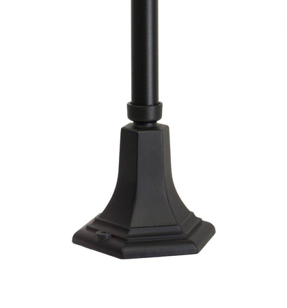 Su-ma lampa stojąca zewnętrzna Kule z koszykiem 200 E27 czarna/patyna 102cm IP43 K 5002/2/KPO FU