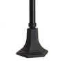 Su-ma lampa stojąca zewnętrzna Kule z koszykiem 200 E27 czarna/patyna 152cm IP43 K 5002/1/KPO FU