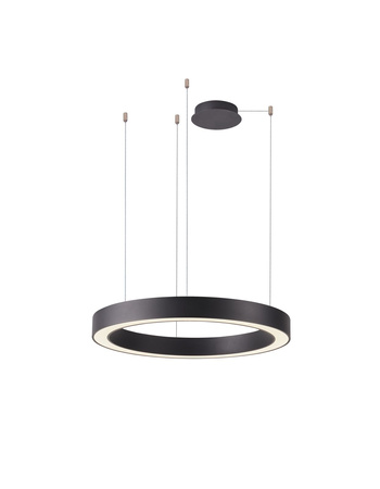 Azzardo SMART lampa wisząca LED Marco 80 60W 3300lm 3000/6500K czarno/biała AZ5047